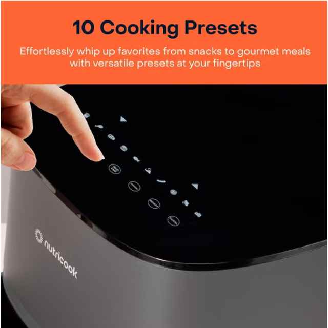 Air Fryer Essentials Vision, 5.2L Capacity, 1500W, 10 Presets (2)