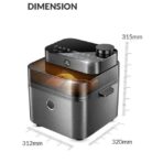 Air Fryer With Juicy And Crispy Options, Digital Control Panel Display (2)