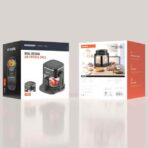Air Fryer and Electric Grill 2 in 1 Machine with Looking through Basket (4)