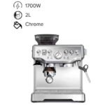 Barista Espresso Machine (International Version) 2 L 1700 W BES870 Chrome