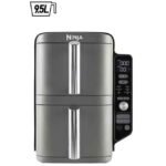 Double Stack XL Air Fryer, Vertical Dual Drawer Air Fryer With 4 Cooking Layers