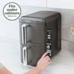 Double Stack XL Air Fryer, Vertical Dual Drawer Air Fryer With 4 Cooking Layers (3)