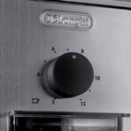 Electric Coffee Grinder With Fineness Selector , Burr Grinding System , 12 Cups Capacity 110 W KG79 Black (4)