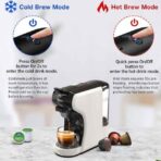 HiBREW Coffee Machine 4in1 Multiple Hot and Cold Brew Capsule Espresso Maker For Nespresso Ground Coffee K cup H1A White (3)