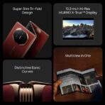 Mate XT Ultimate Design Triple Fold Dual SIM Black 16GB RAM 1TB with Gifts - Middle East Version (4)