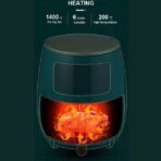 Smart Air Fryer - 4.5L Large Capacity - Automatic Electric Fryer (4)